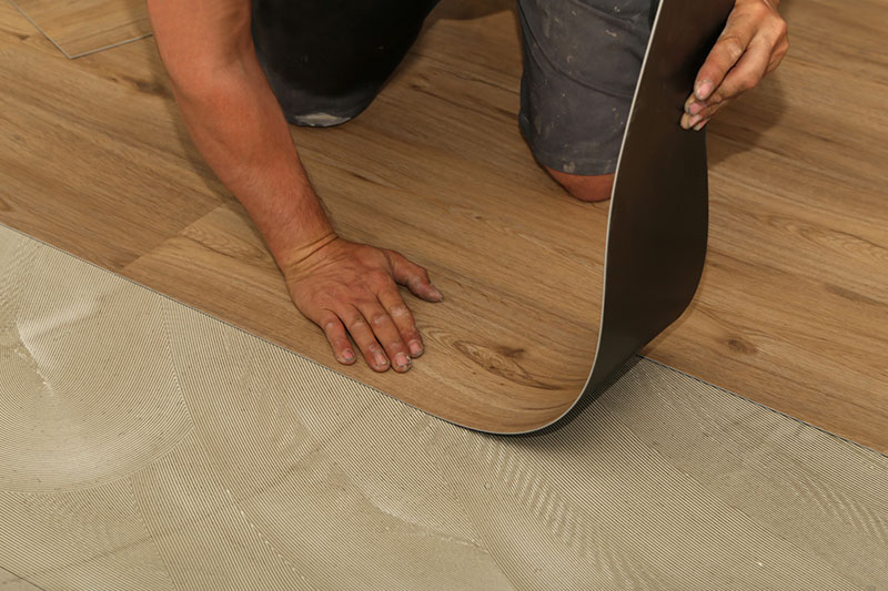Vinyl and Luxury Vinyl Plank Flooring
